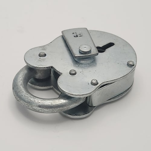 TSS Fire Brigade FB1 Open Shackle Galvanised Padlock - Image 4