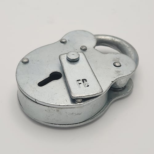 TSS Fire Brigade FB1 Open Shackle Galvanised Padlock - Image 3