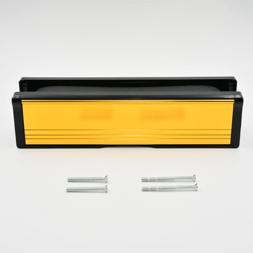 TSS 10" 250mm Fire Rated Letterplates for UPVC Doors - 40-80mm - Image 4