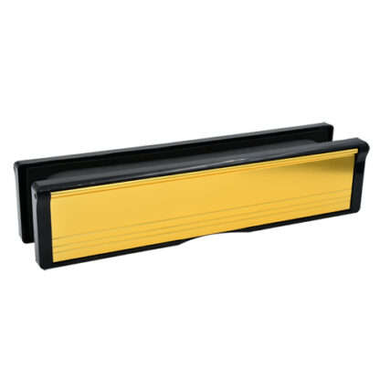 TSS 12" 300mm Fire Rated Letterplates for UPVC Doors - 40-80mm - Image 2