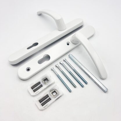 TSS Lever Lever UPVC Multipoint Door Handles -  92mm PZ Sprung 122mm Screw Centres - Image 7