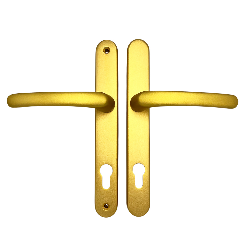 TSS Lever Lever UPVC Multipoint Door Handles - 92mm PZ Sprung 215mm Screw Centres - Image 11