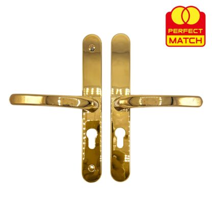 TSS Lever Lever UPVC Multipoint Door Handles - 48mm PZ - Sprung - 200mm Screw Centres - Image 10