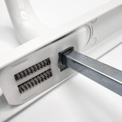 TSS Lever Lever UPVC Multipoint Door Handles - 48mm PZ - Sprung - 200mm Screw Centres - Image 5
