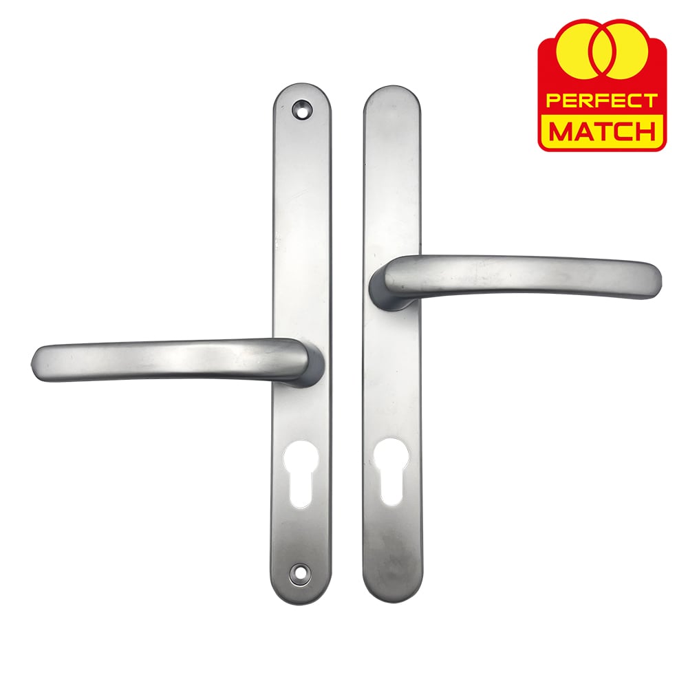 TSS LeverLever Offset UPVC Multipoint Door Handles - 48/87mm PZ - Sprung - 240mm Screw Centres - Image 9