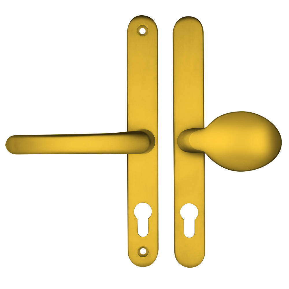 TSS Lever Moveable Pad UPVC Multipoint Door Handles - 68mm PZ Sprung 215mm Screw Centres - Image 7