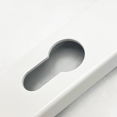 TSS Lever Moveable Pad UPVC Multipoint Door Handles - 68mm PZ Sprung 215mm Screw Centres - Image 5