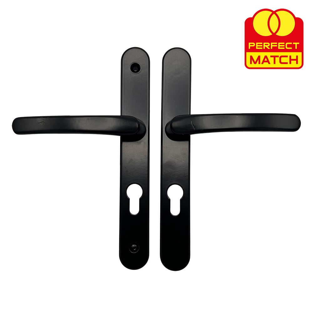 TSS Lever Lever UPVC Multipoint Door Handles - 70mm PZ - Sprung - 200mm Screw Centres - 7mm Follower - Image 6