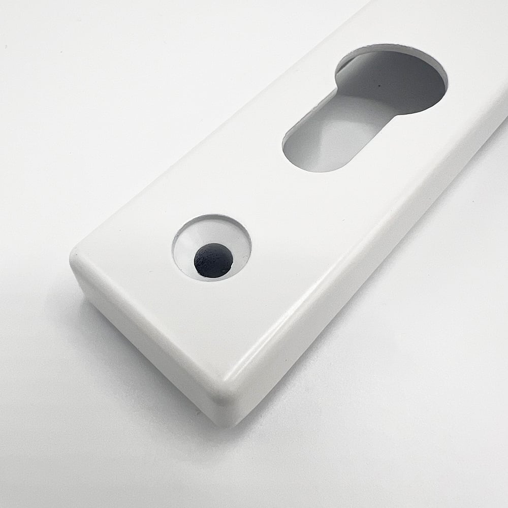 TSS Lever Lever UPVC Multipoint Door Handles - 72mm PZ - Sprung - 180mm Screw Centres - Image 5