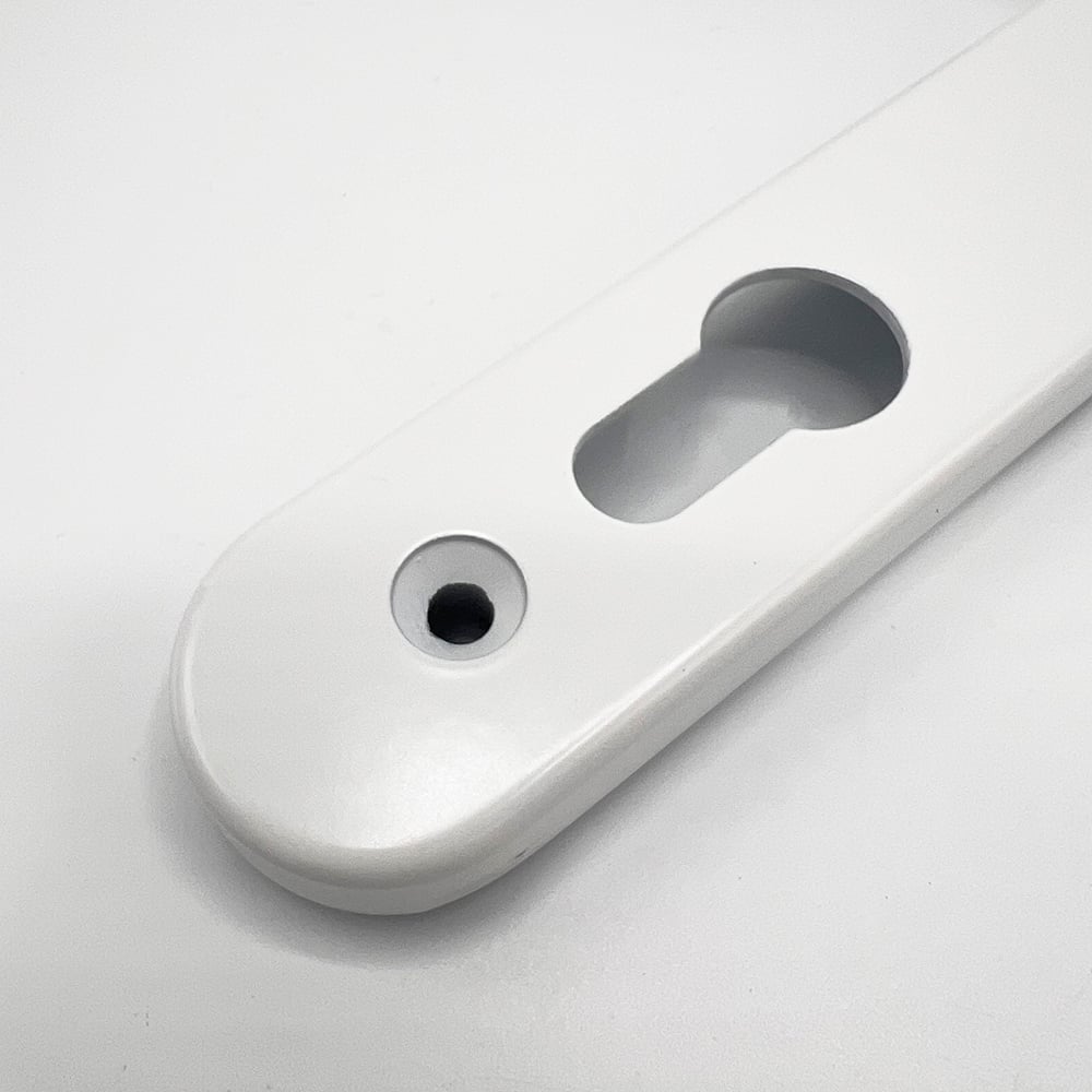 TSS Offset Lever Lever Multipoint Door Handles 92/62mm PZ - Sprung - 200mm Screw Centres - Image 6