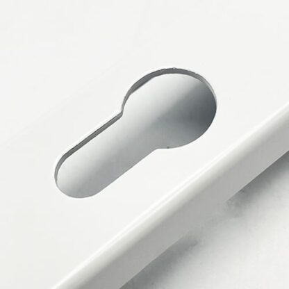 TSS Blank External Lever Lever French Door Multipoint Handles – 92mm PZ Sprung 122mm Screw Centres - Image 5