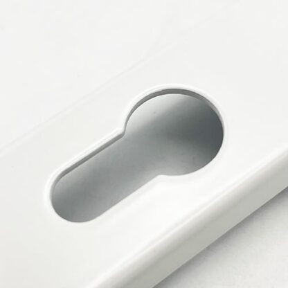 TSS Blank External Lever Lever French Door Multipoint Handles – 92mm PZ Sprung 210mm Screw Centres - Image 5