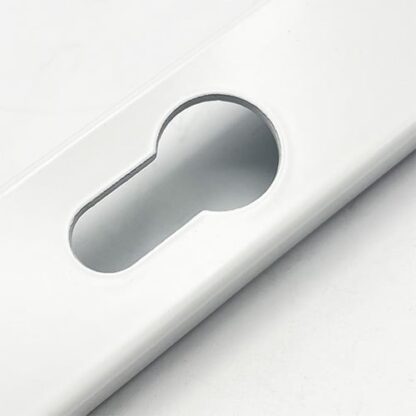 TSS Blank External Lever Lever French Door Multipoint Handles – 92mm PZ Sprung 215mm Screw Centres - Image 5