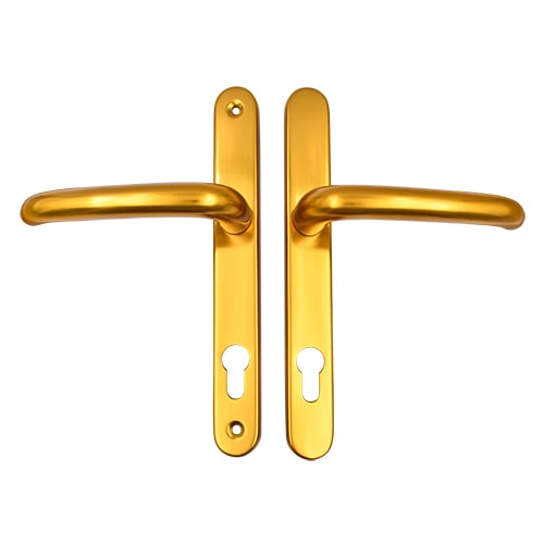 TSS DDA/EA Compliant Lever Lever UPVC Multipoint Door Handles - 92mm PZ Sprung 210mm Screw Centres - Image 7