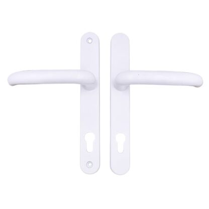 TSS DDA/EA Compliant Lever Lever UPVC Multipoint Door Handles - 92mm PZ Sprung 210mm Screw Centres - Image 2