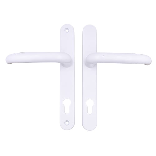 TSS DDA/EA Compliant Lever Lever UPVC Multipoint Door Handles - 92mm PZ Sprung 210mm Screw Centres - Image 2