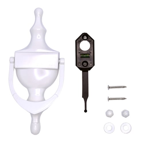 TSS UPVC Urn Door Knocker WH - Image 2