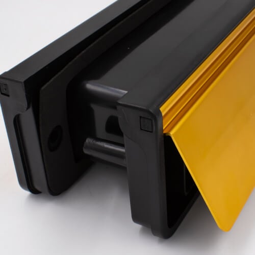 TSS 10" Telescopic Letterplate for UPVC Doors -  40-80mm - Image 3