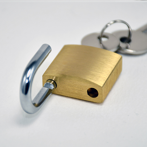 TSS 30mm Open Shackle Brass Padlock - Image 2