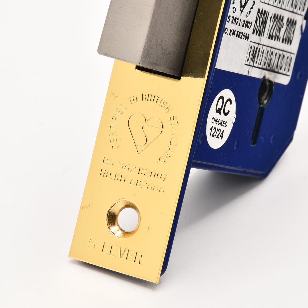 TSS Retro Fit British Standard 5 Lever Mortice Deadlock - Image 4