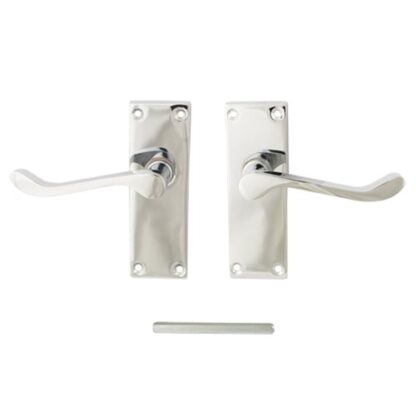 TSS Victorian Scroll Lever on Plate Furniture - Image 2