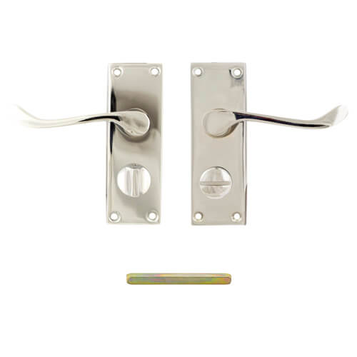 TSS Victorian Scroll Lever on Plate Furniture - Image 11