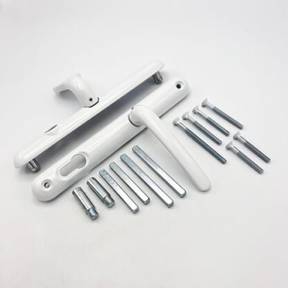 Brisant Secure Ultion TS007 2* Lever Pad UPVC Multipoint Door Handles - 92/62mm PZ Sprung 211mm Screw Centres - Image 3