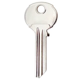 JMA UN-11 Union 5 Pin Cylinder Key Nickel Blank
