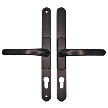 VERSA Lever Lever UPVC Multipoint Adjustable Door Handles - 62-95mm PZ Sprung 260mm Screw Centres - Image 2