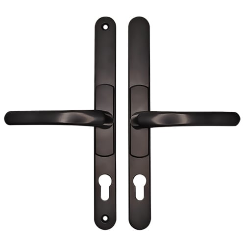 VERSA Lever Lever UPVC Multipoint Adjustable Door Handles - 62-95mm PZ Sprung 260mm Screw Centres - Image 2
