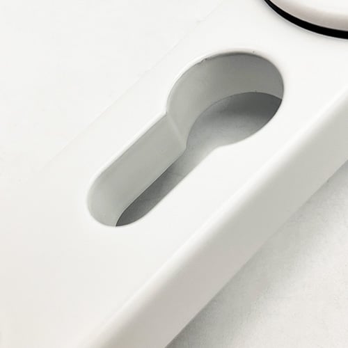 VERSA Lever Pad UPVC Multipoint Adjustable Door Handles - 62-95mm PZ Sprung 260mm Screw Centres - Image 5