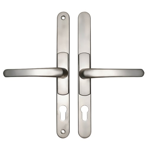 VERSA Lever Lever UPVC Multipoint Adjustable Door Handles - 62-95mm PZ Sprung 260mm Screw Centres - Image 4
