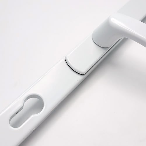 VERSA Lever Lever UPVC Multipoint Adjustable Door Handles - 62-95mm PZ Sprung 260mm Screw Centres - Image 9