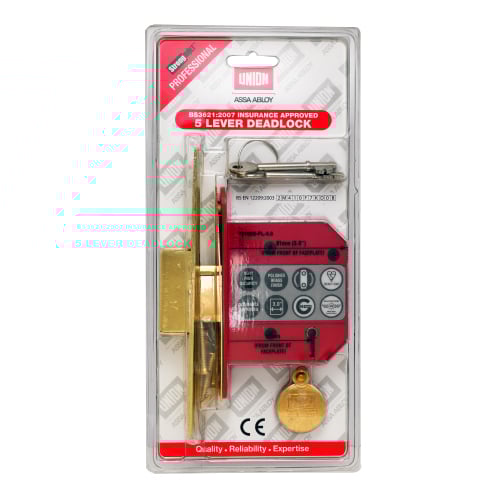 Union 2100 Strongbolt British Standard 3621:2007 Mortice Deadlock - Image 14
