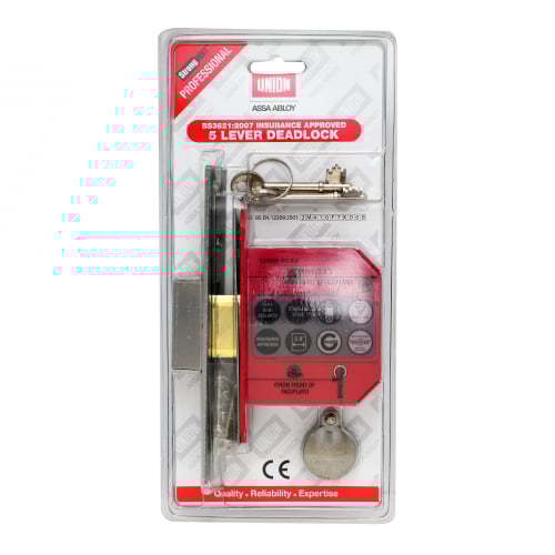Union 2100 Strongbolt British Standard 3621:2007 Mortice Deadlock - Image 16