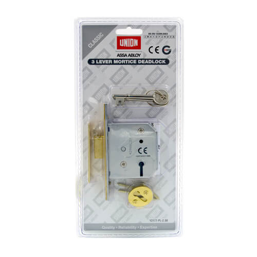 Union 2177 3 Lever Mortice Deadlock - Image 14