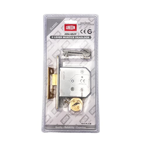Union 2177 3 Lever Mortice Deadlock - Image 16