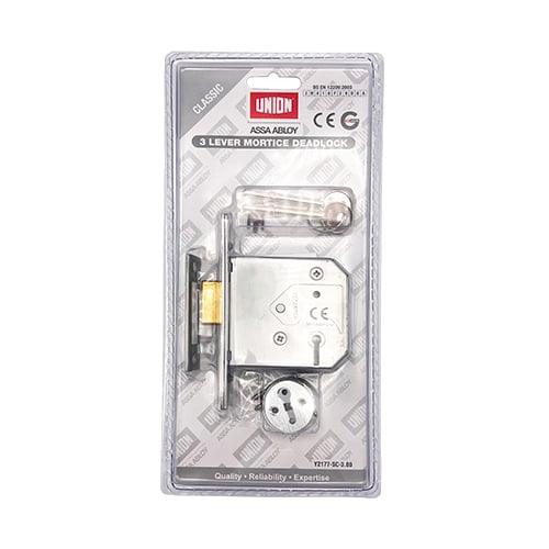 Union 2177 3 Lever Mortice Deadlock - Image 17