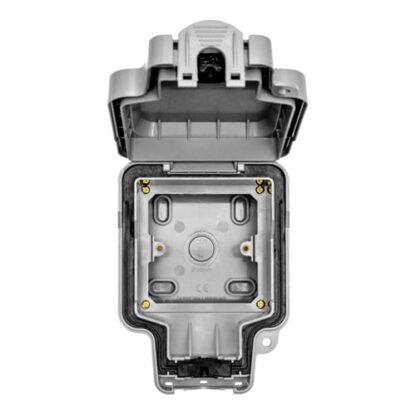 Eurolite WP8613 Utility 1-Gang Enclosure - Grey (LEAD TIME: 2-3 DAYS)