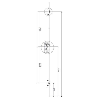 Yale Lockmaster AutoEngage Latch Deadbolt 2 Autolatches Multipoint Door Lock - Image 4