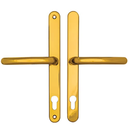 Fab & Fix Blenheim Lever Lever UPVC Multipoint Door Handles -  92mm PZ Sprung 240mm Screw Centres - Image 4