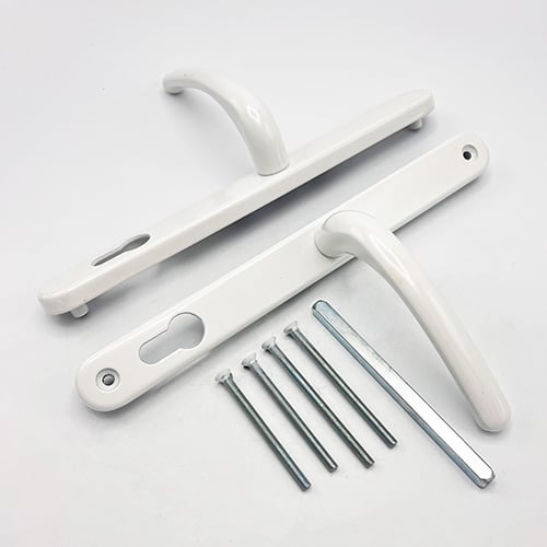 Fab & Fix Blenheim Lever Lever UPVC Multipoint Door Handles -  92mm PZ Sprung 240mm Screw Centres - Image 8