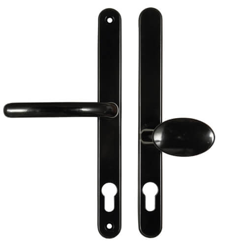Fab & Fix Blenheim Lever Moveable Pad UPVC Multipoint Door Handles - 92mm/62mm PZ Sprung 240mm Screw Centres - Image 3