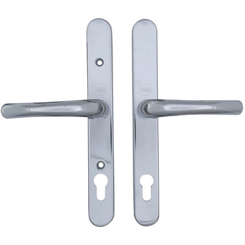 Yale Adjustable Lever Lever UPVC Multipoint Door Handles -  92mm PZ Sprung 196-252mm Screw Centres - Image 2