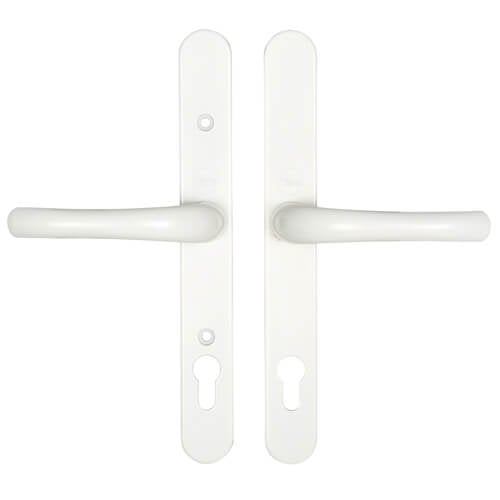 Yale Adjustable Lever Lever UPVC Multipoint Door Handles -  92mm PZ Sprung 196-252mm Screw Centres - Image 3