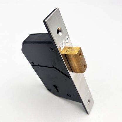 Zoo 5 Lever Upright Mortice Deadlock Satin - Image 4