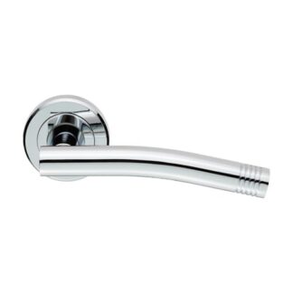 Serozzetta ZIN3115PC Carolina Lever On Rose (LEAD TIME: 2-3 DAYS)