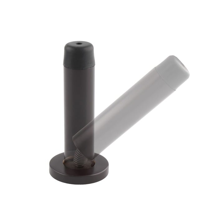 Carlisle Brass AA21S/MBRZ Wall Mounted Doorstop On Rose Concealed Fix (LEAD TIME: 2-3 DAYS)