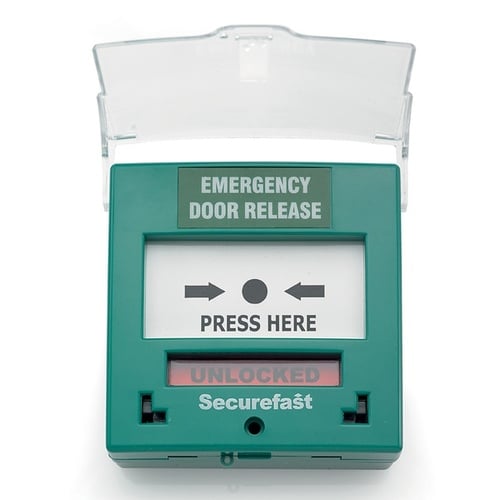 CQR ACP320/G Manual Call Point Resettable Double Pole With Status Display - Green (LEAD TIME: 2-3 DAYS)