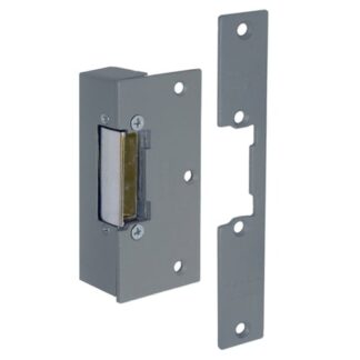 CQR ADCN203-412+S Rim With Mortice Face Plate Electric Release 12V DC Fail Locked, Continuously Rated - Grey (LEAD TIME: 2-3 DAYS)